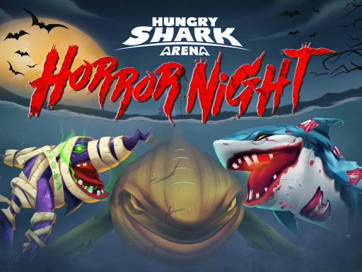 Play Hungry Shark Arena Horror Night on Vampire Survivors