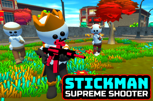 Play Stickman Supreme Shooter on Vampire Survivors
